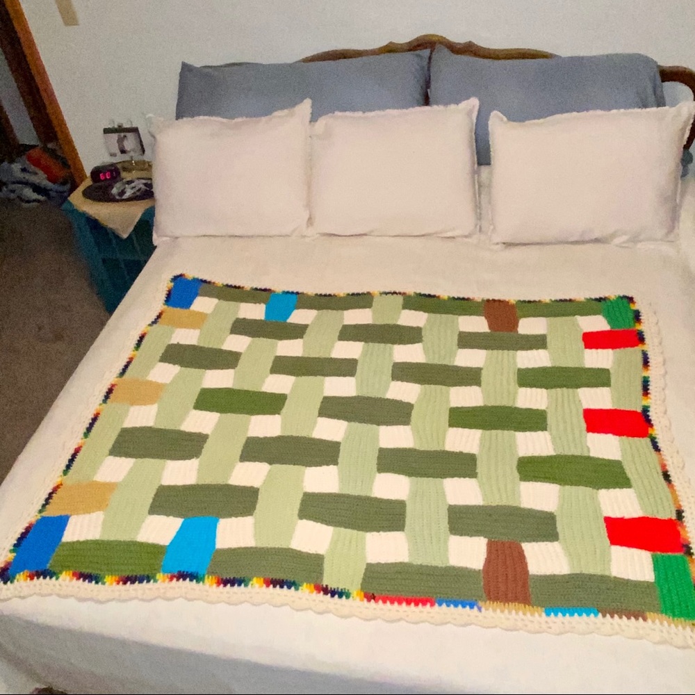 HANDMADE afghan blanket